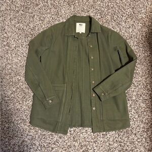 Olive Green Sezane Will Jacket